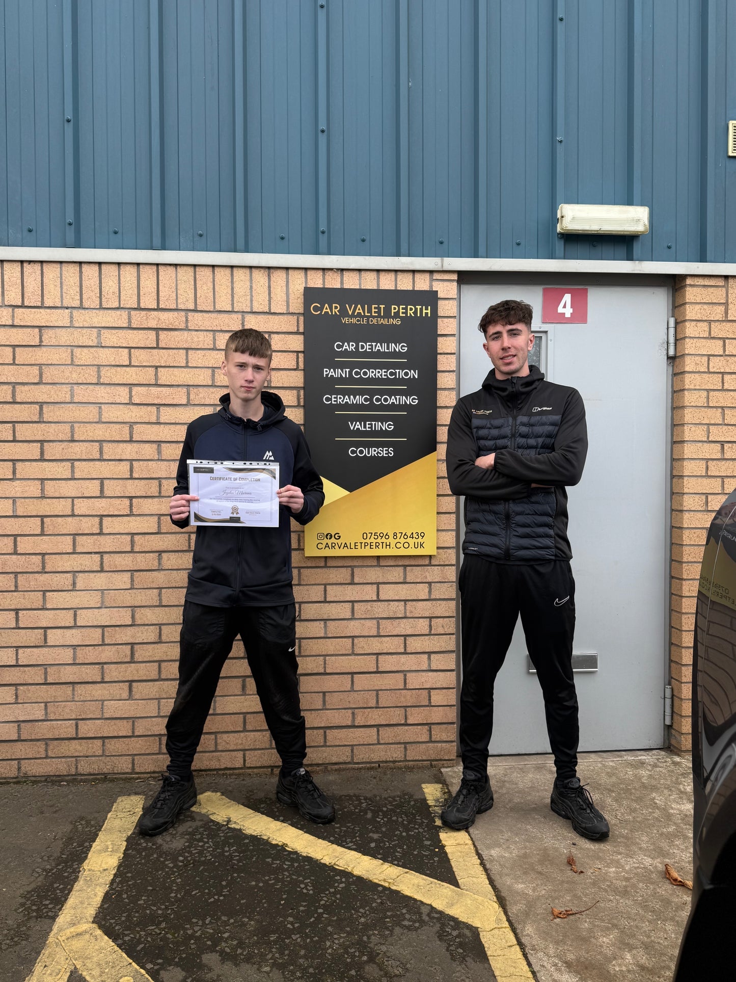 Car Valeting deep clean training
