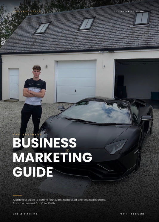 Car Detailing business marketing guide pdf by Car Valet Perth in 