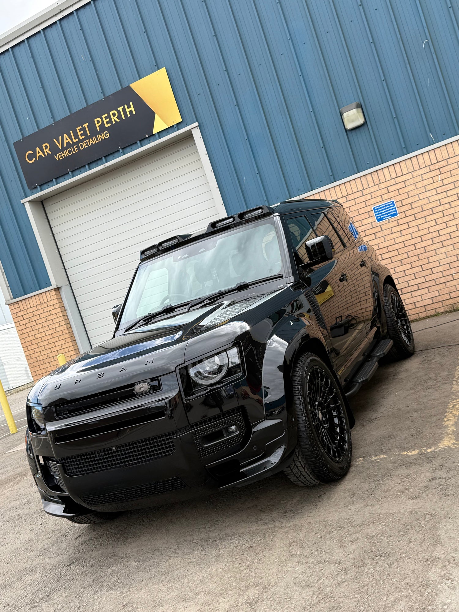 Exterior Detail Perth Scotland safe wash car valet perth logo