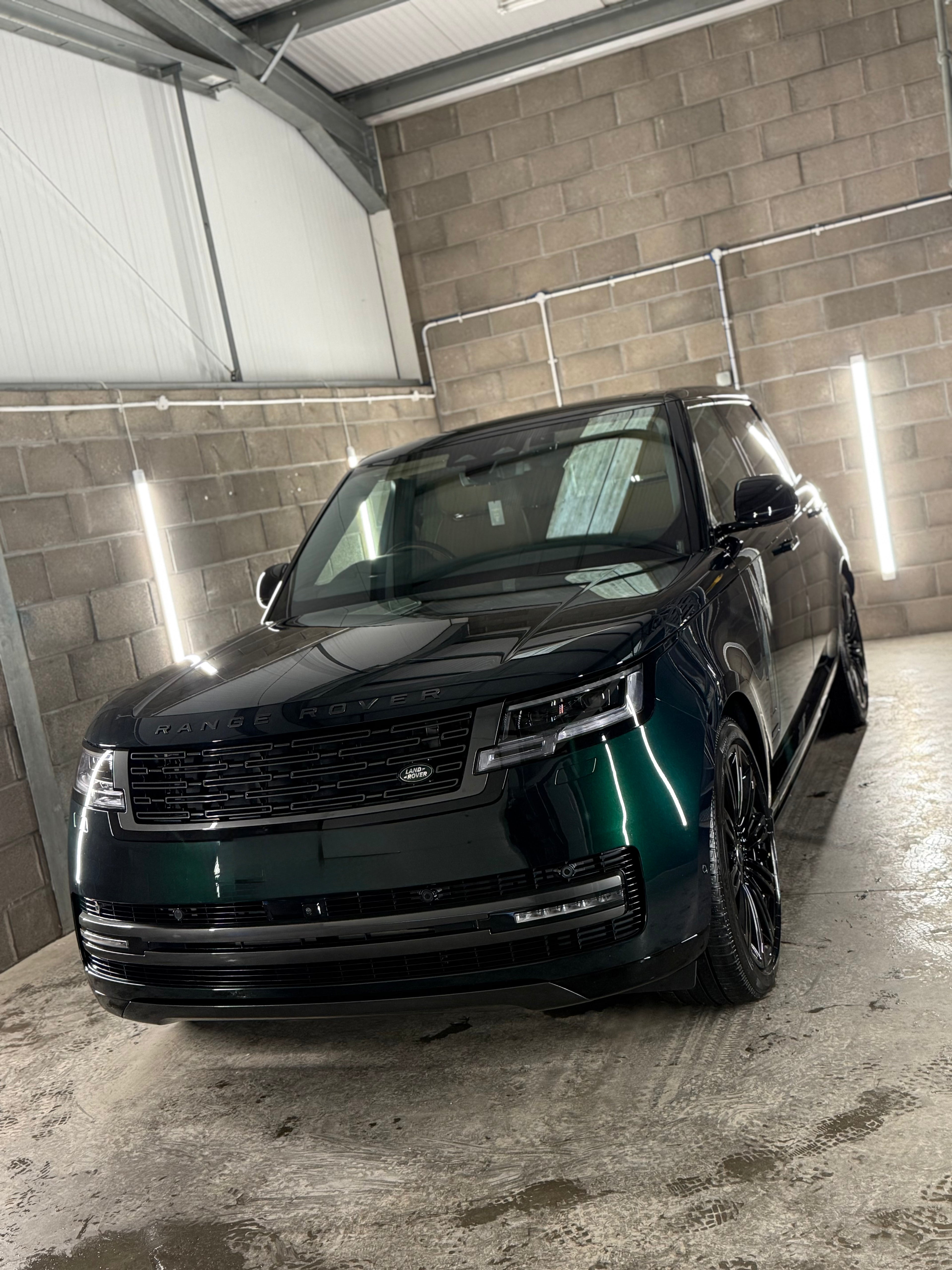 Britsih Racing Green Paint correction and interior and exterior ceramic coating protection