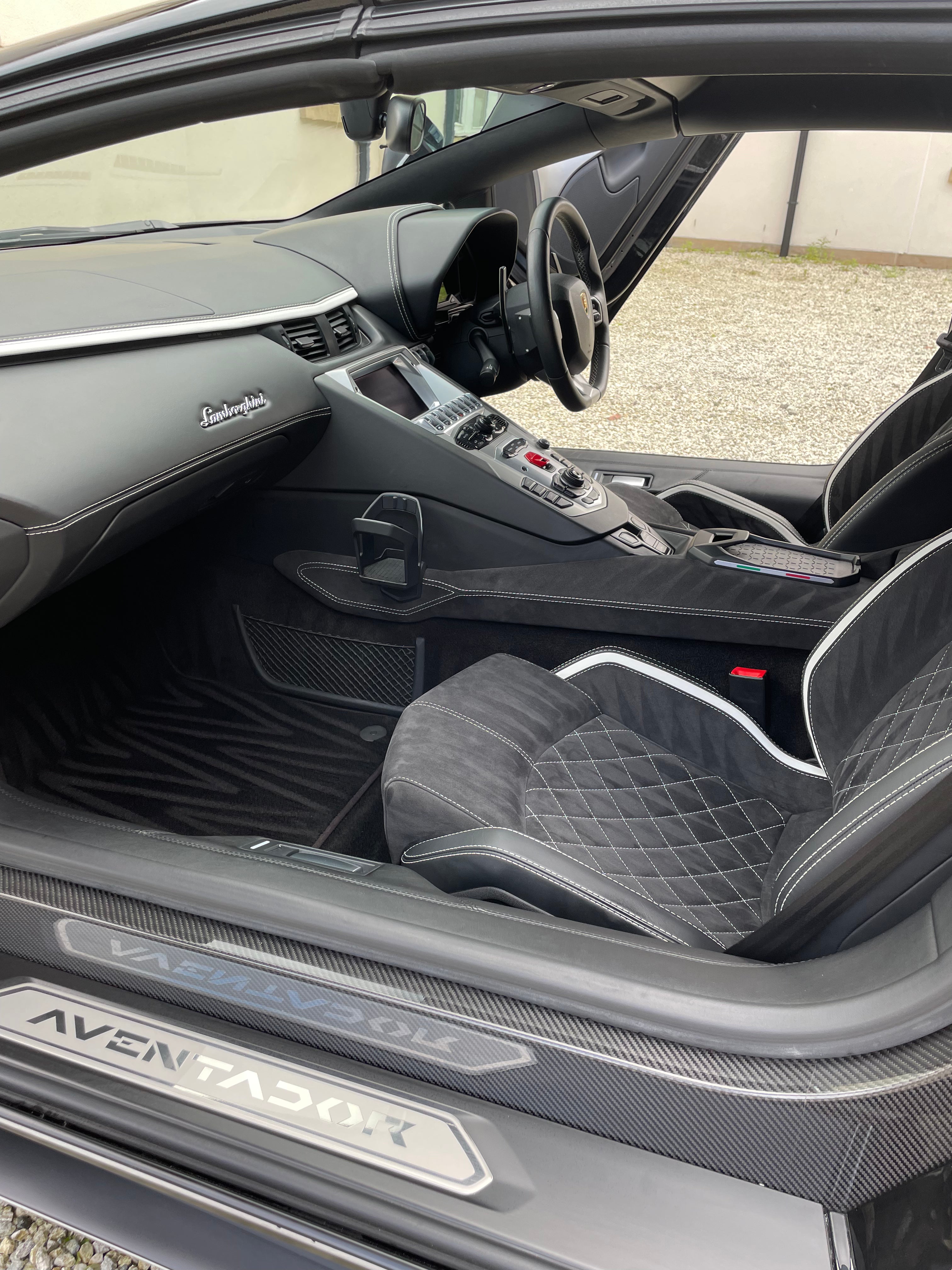 Lamborghini Adventador Interior Detail