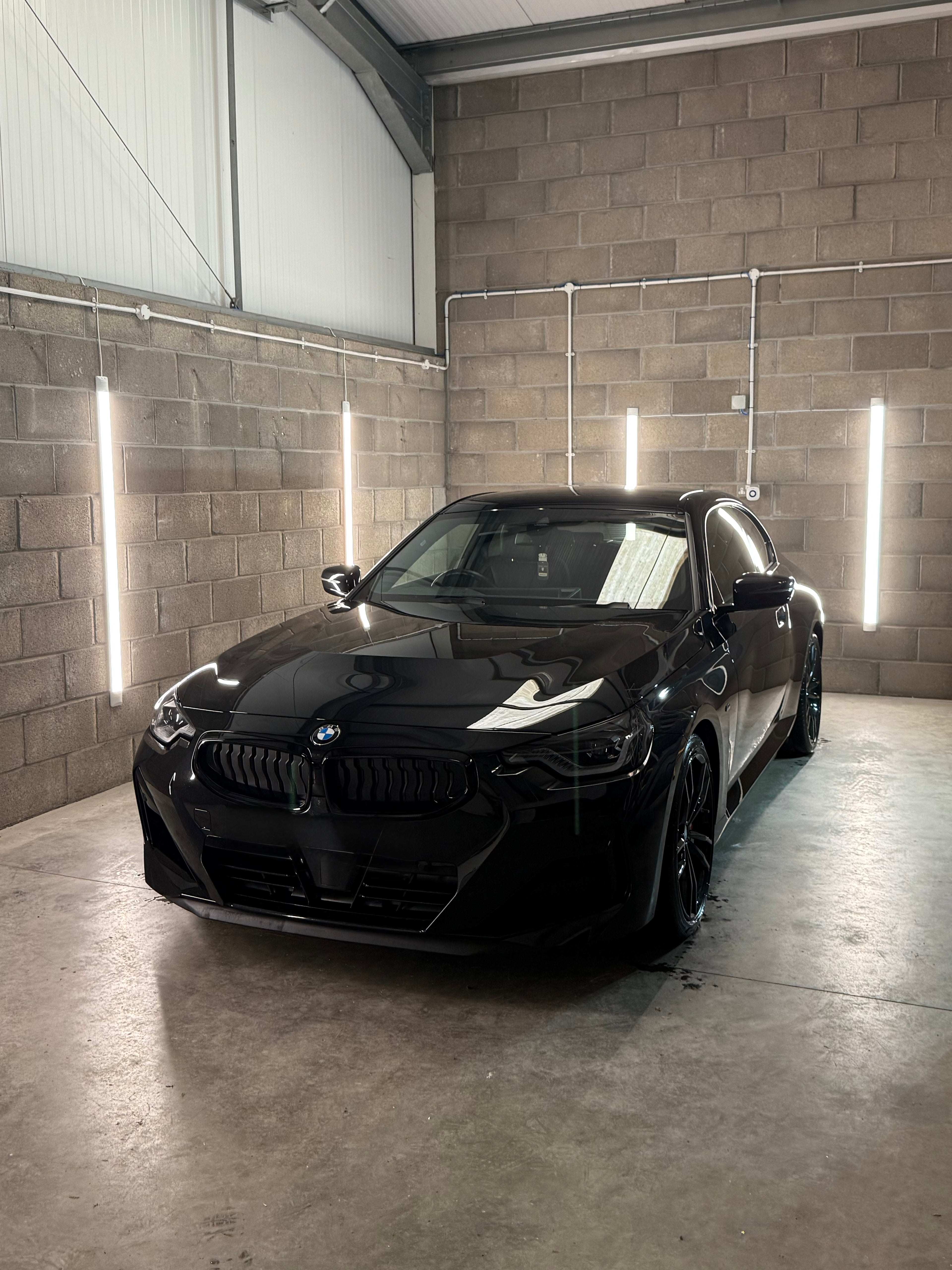 Car undergoing professional detailing in our Perth, Scotland studio – expert interior and exterior vehicle care
