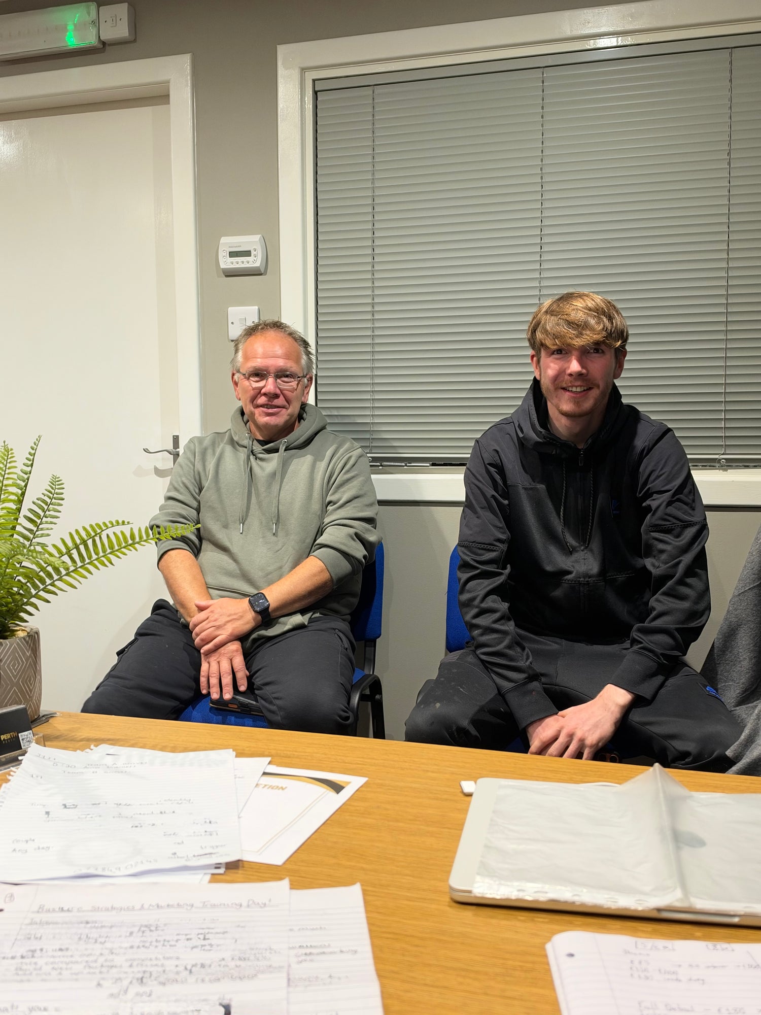 Student from Selkirk and Lanarkshire pictured at our car detailing training course in Perth Scotland 